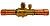 Вентиль шаровый 7/8" Becool BC-BVa-78 с сервисным штуцером